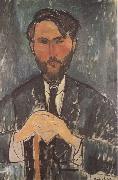 Amedeo Modigliani Leopold Zborowski a la canne (mk38) USA oil painting artist